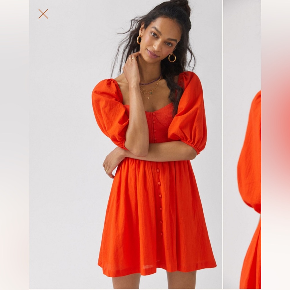 Anthropologie Maeve sweetheart mini dress - Picture 2 of 5